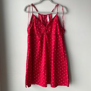 Valentines Mini Nightie Slip Dress